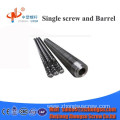 Parallel twin screw barrel for granulation